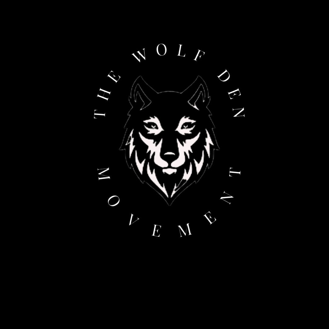 THE WOLF'S DEN LOGO - PREMIUM MEN'S TANK TOP - BLACK The Wolf's Den  Official Store